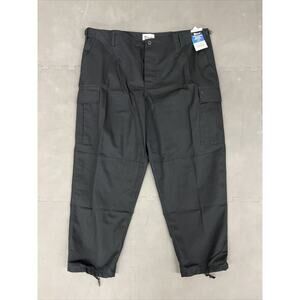 NWT MENS 2X-LARGE GALLS 6 POCKET POLY COTTON RIPSTOP BDU PANTS TR077 BLK Charity